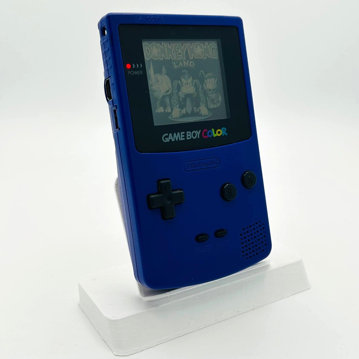 Nintendo Game Boy Color Blu GBC Console Sportellino Testato