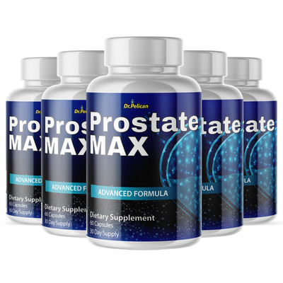 Prostate Max- Prostate Support- 5 Bottles- 300 Capsules