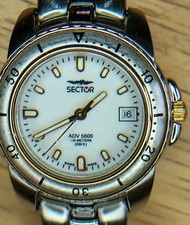 Sector Ladies dive watch rotating bezel WR to...