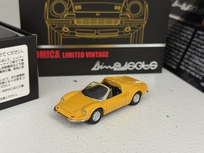 Tomica Limited Vintage Neo 1:64 diecast Ferrari Dino 246 GTS in