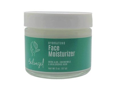 Belangel Hydrating Face Moisturizer 2 oz   Aloe   Chamomile   Hyaluronic Acid