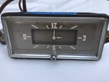Vintage Clock For A 1941-42 Packard Car Automobile By The Geo. W. Borg Corp. Usa
