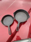 2 Griswold Cast Iron Skillets #3 & #5