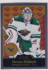 15/16 OPC PLATINUM DEVAN DUBNYK RETRO CARD #52