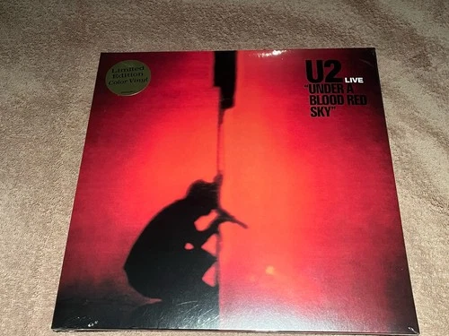 U2 “Under A Blood Red Sky” 180g RED Vinyl LP NEW/sealed