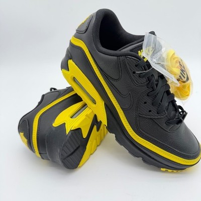 Nike Air Max 90 Undefeated Black Optic Yellow CJ7197-001 Mens 7 Womens 8.5