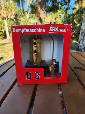 NOS ~ Wilesco Toy Steam Engine D-3 