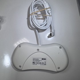 NEO GEO Mini Controller game Pad White japan. FP1N1810 NEOGEO & Cord