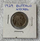1929 INDIAN  HEAD BUFFALO NICKEL PHILADELPHIA MINT P Full Date