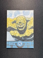 2026 Topps Finest Marvel Fantastic Four 65th Sketch Hand Draw IQ Auto 1/1 CG47