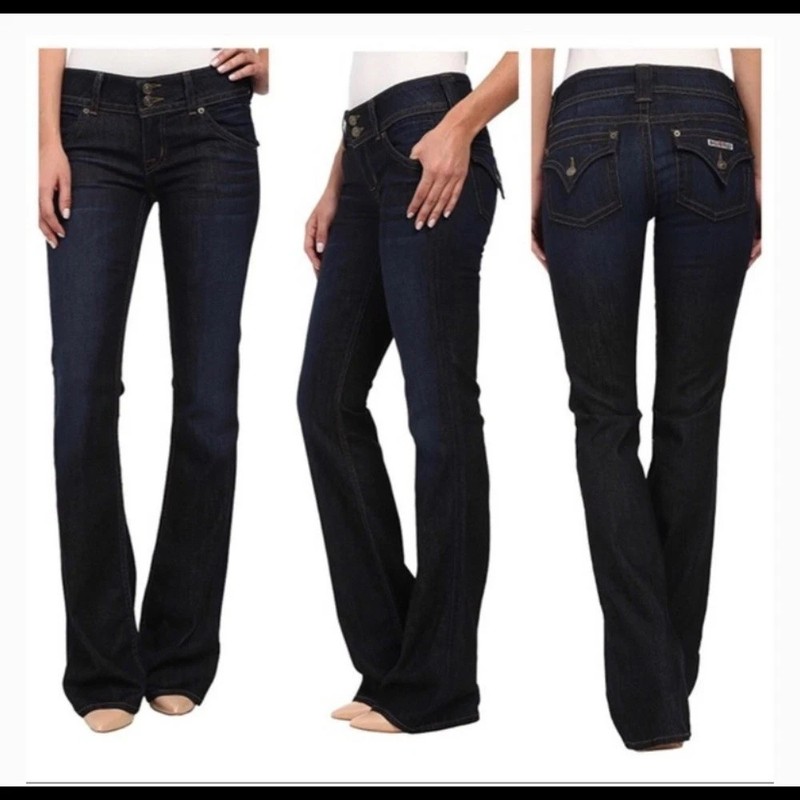 Hudson Jeans Size 25 Dark Wash 8 inch Rise Jeans