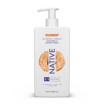 Native | Limited Edition | Blueberry Cobbler |2-In-1 Shampoo and Conditioner| 16
