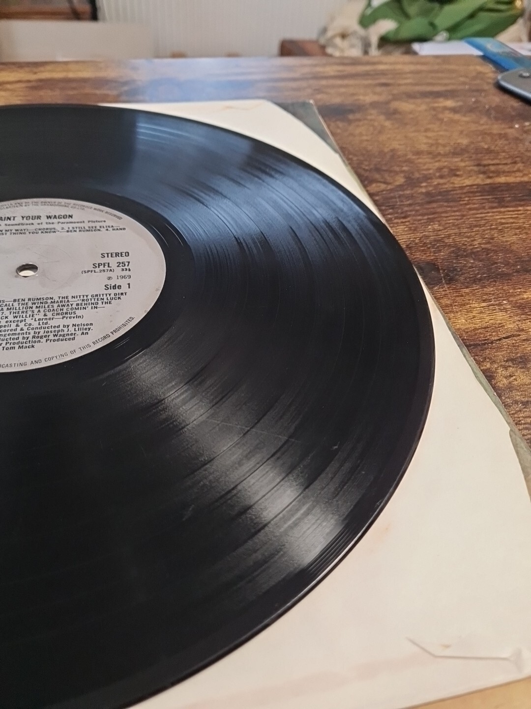 Paint Your Wagon (Music from the Soundtrack) GF UK Stereo 1969