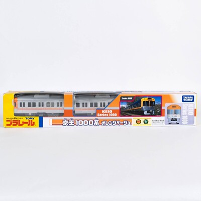 Boxed Plarail Tomy Takara Serie 1000 Keio orange Zug