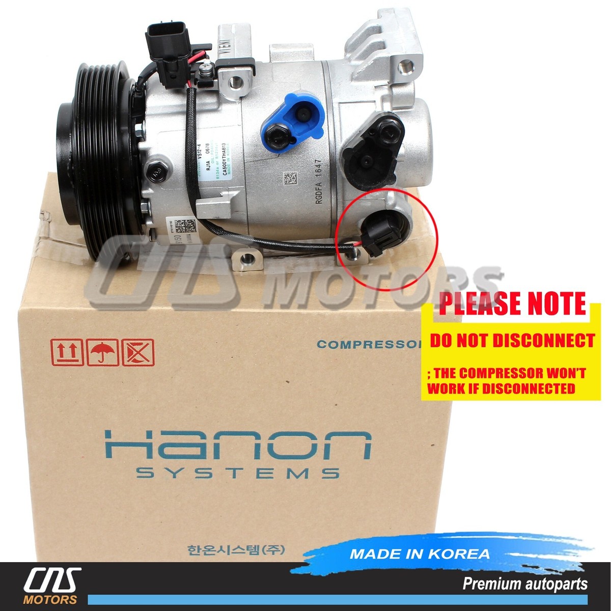 ✓HANON GENUINE OEM✓ A/C Compressor for 18-19 Hyundai Accent Kia