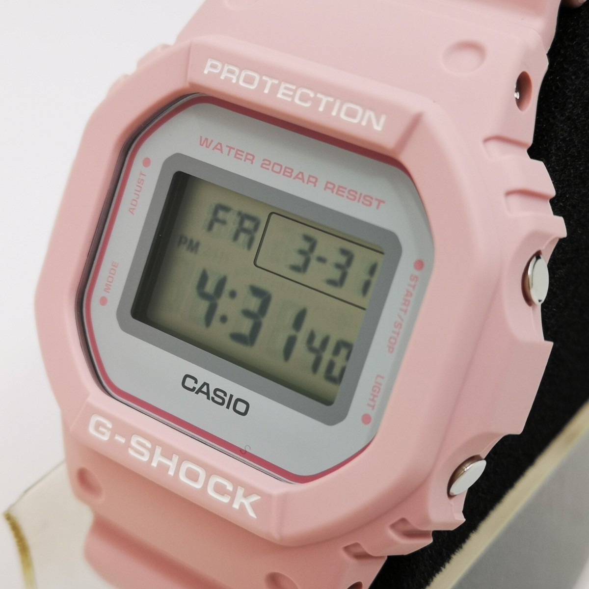 CASIO G-Shock DW-5600SC-4JF Spring Color Pink Men's Watch New in