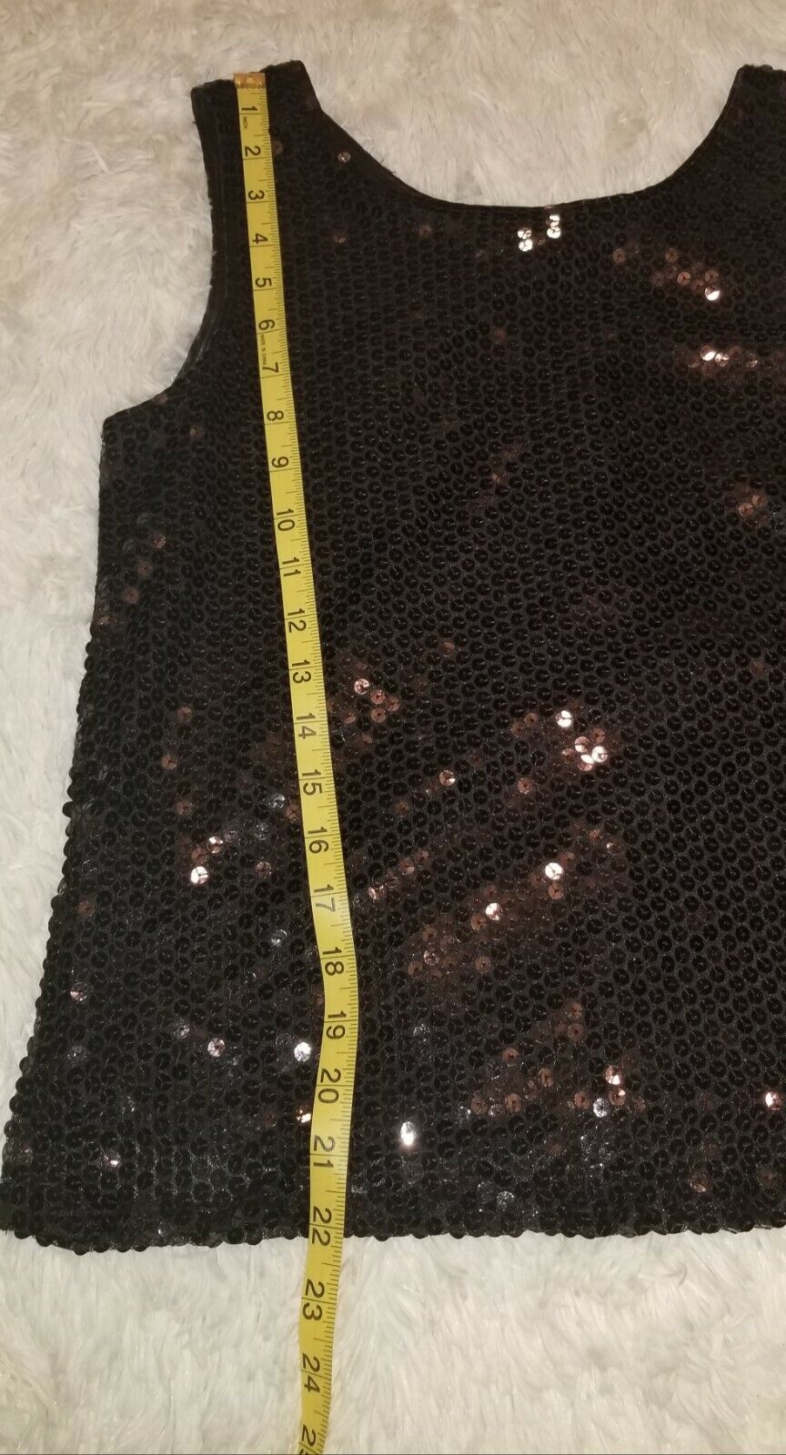 MICHELLE ANTONELLI-Black Color Silk Sequin Beaded… - image 5