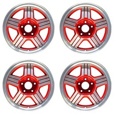 Chevrolet Camaro 1991 1992 16 Oem Rear Wheels Rims Set 10119598 10174995