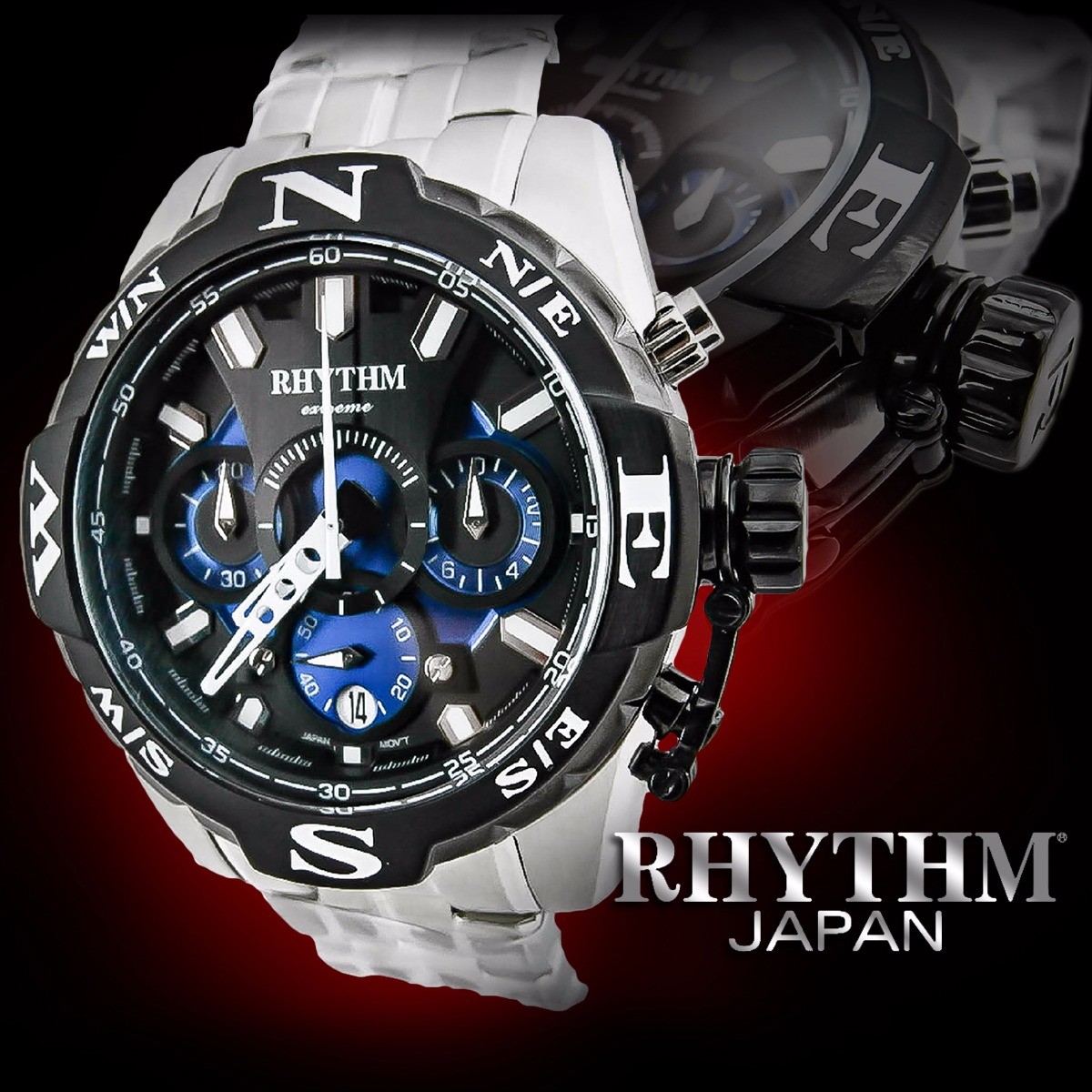 Rhythm Chronograph S1414S03 Men