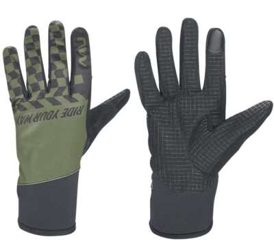 Northwave Winter Active Fahrrad Handschuhe grün/schwarz 2024