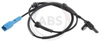 A.B.S. 30354 Sensor, Raddrehzahl Vorne Links Rechts FüR CitroËN DS Peugeot