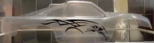 Vinyl paint masking, stencil, decal for RC bodies (Tribal Eagle)