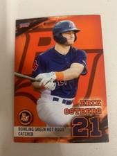 Erik Ostberg Card 2021 Bowling Green Hot Rots Team Card