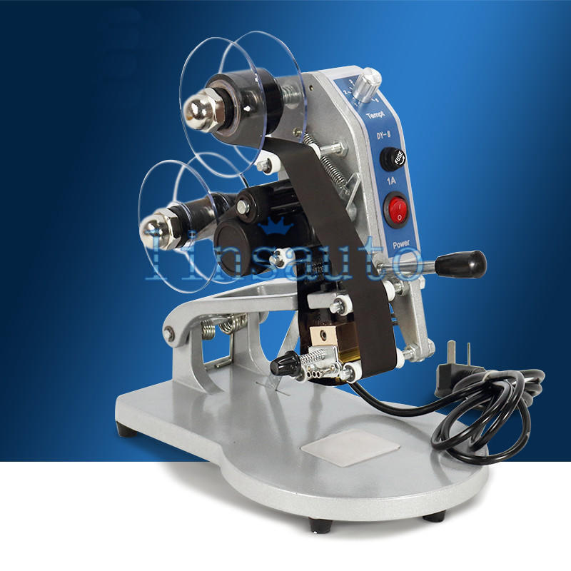 NEW Manual Hot Foil Stamping Printer Thermal Ribbon Code printing Machine
