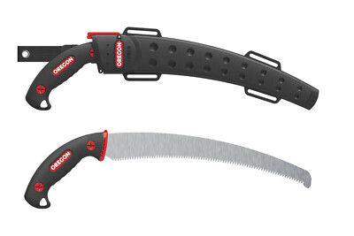 OREGON Handsäge Säge - 33 cm mit gebogenem Sägeblatt - Superscharf