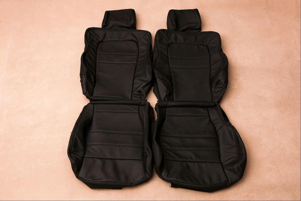 Mitsubishi 3000 GT Stealth RT GTO Custom Made Real Leather Seat Covers for 90-99 - Image 2 of 4