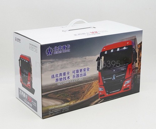 1/24 Scale For BEIBEN TRUCK V3ET Truck Tractor Red Diecast Model Toy Gift - Picture 8 of 8
