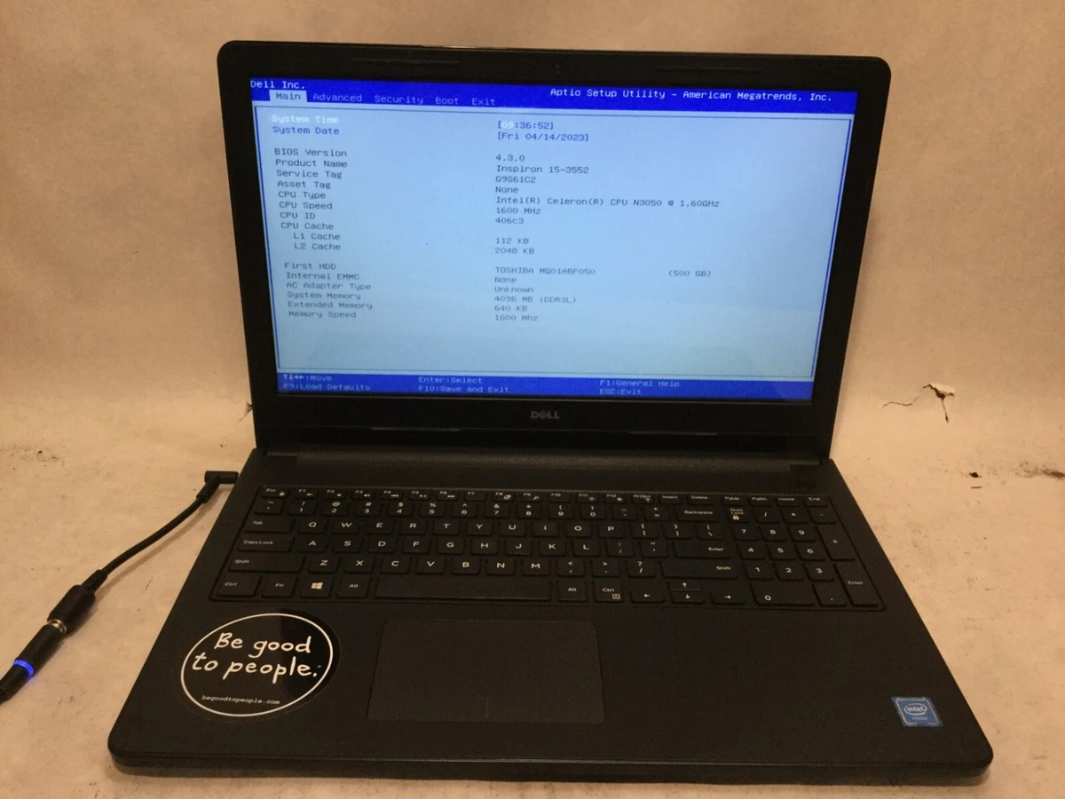 Dell Laptops and Netbooks Dell Inspiron 15 3552 | Updated Oct 2026