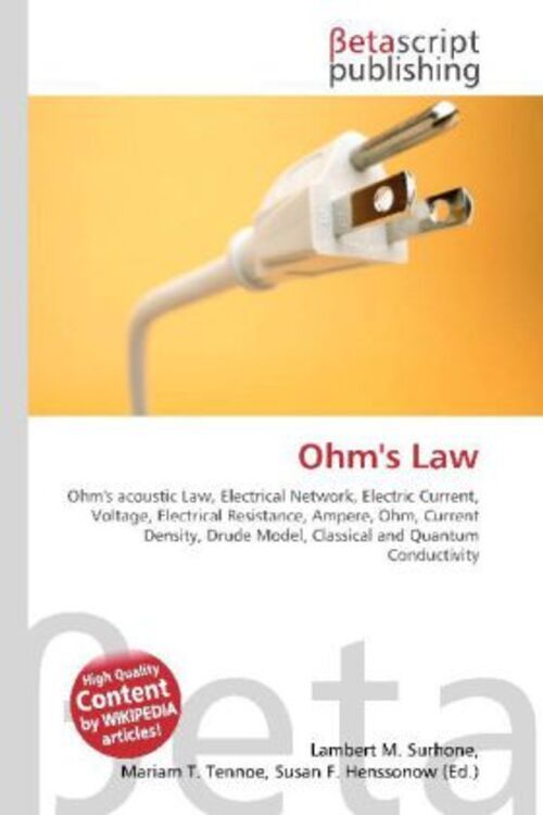 Lambert M. Surhone (u. A.) | Ohm's Law | Taschenbuch | Englisch
