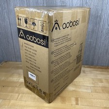 Slow Juicer Aobosi SJ022 Large Feed Chute White Masticating Model in Box