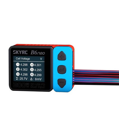 SkyRC B6neo Lipo Battery Balance Charger AC 80w DC 200W Multi-Function Smart PD - Picture 2 of 6