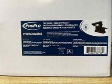 PROFLO PFWSC9840MB Kelper 1.2 GPM Centerset Bathroom Faucet - Black