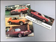 1978 AMC Original Car Sales Brochure - Concord Matador Pacer Gremlin AMX
