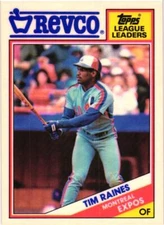 1988 Topps Revco League Leaders #5 Tim Raines