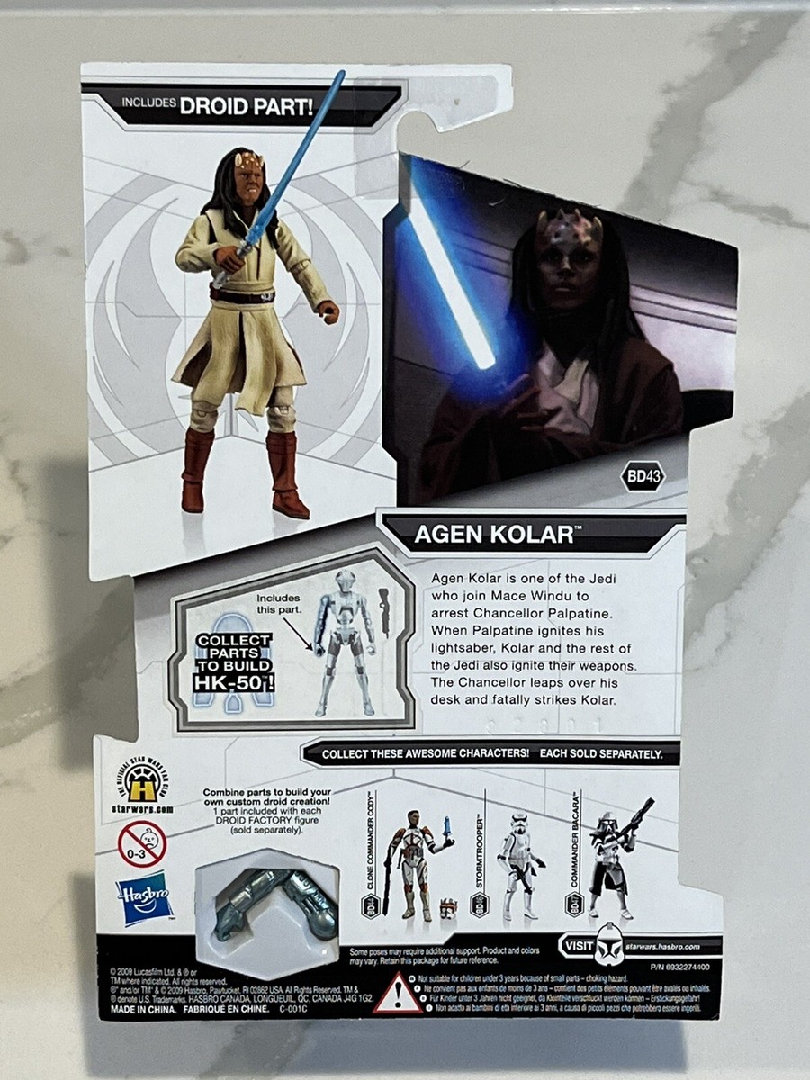 Agen Kolar - BD43 - 2009 Star Wars The Legacy Collection - NEW | eBay