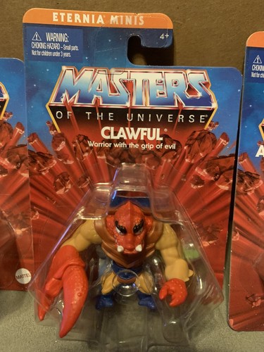 MOTU Masters Of The Universe Eternia Mini Ram Man He Man Teela Clawful Anti - Picture 3 of 8