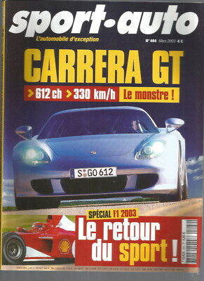 SPORTWAGEN NR.494 BMW M6 / CARRERA GT / FERRARI 306 CHALLENGE STRASSE / AUDI TT