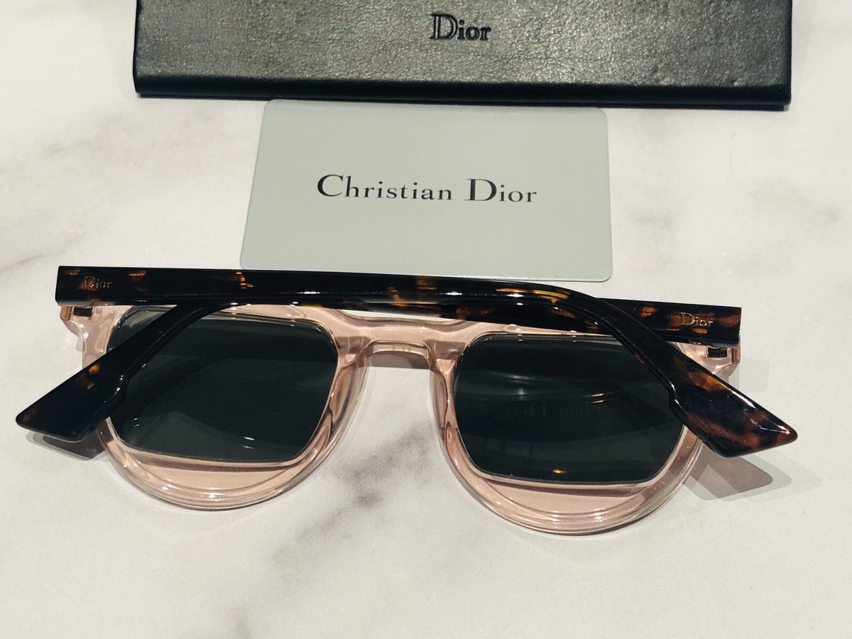 Authentic Christian Dior Mania 1 Women Sunglasses Christian Dior Mania 1 Square Sunglasses - Blue Sunglasses  main image 2