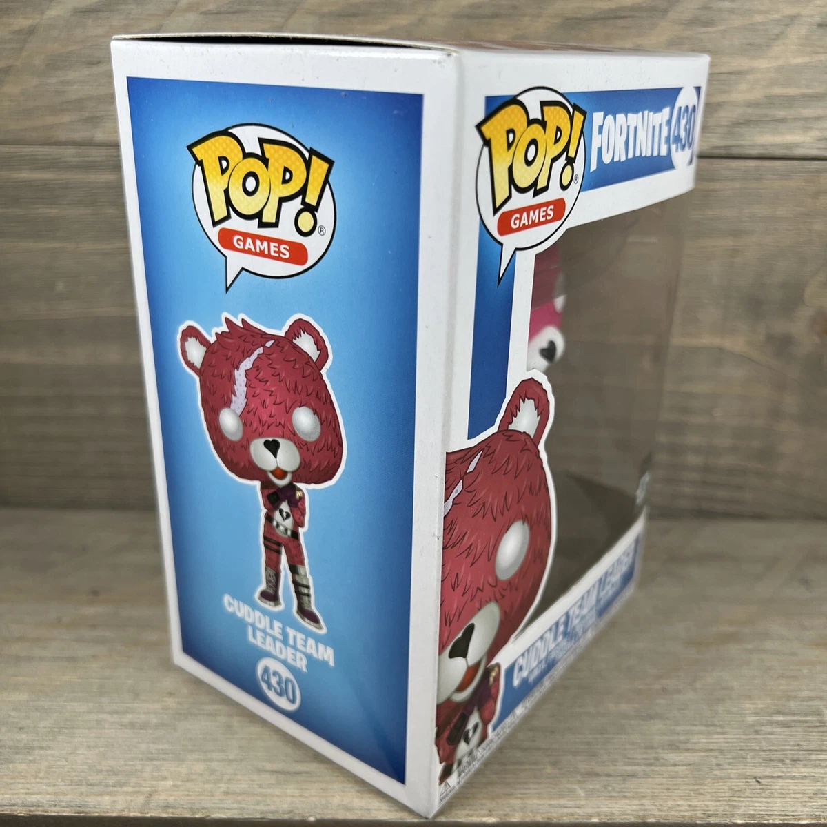 FUNKO POP fortnite 430# Cuddle Team Leader 4in Action Figure Model