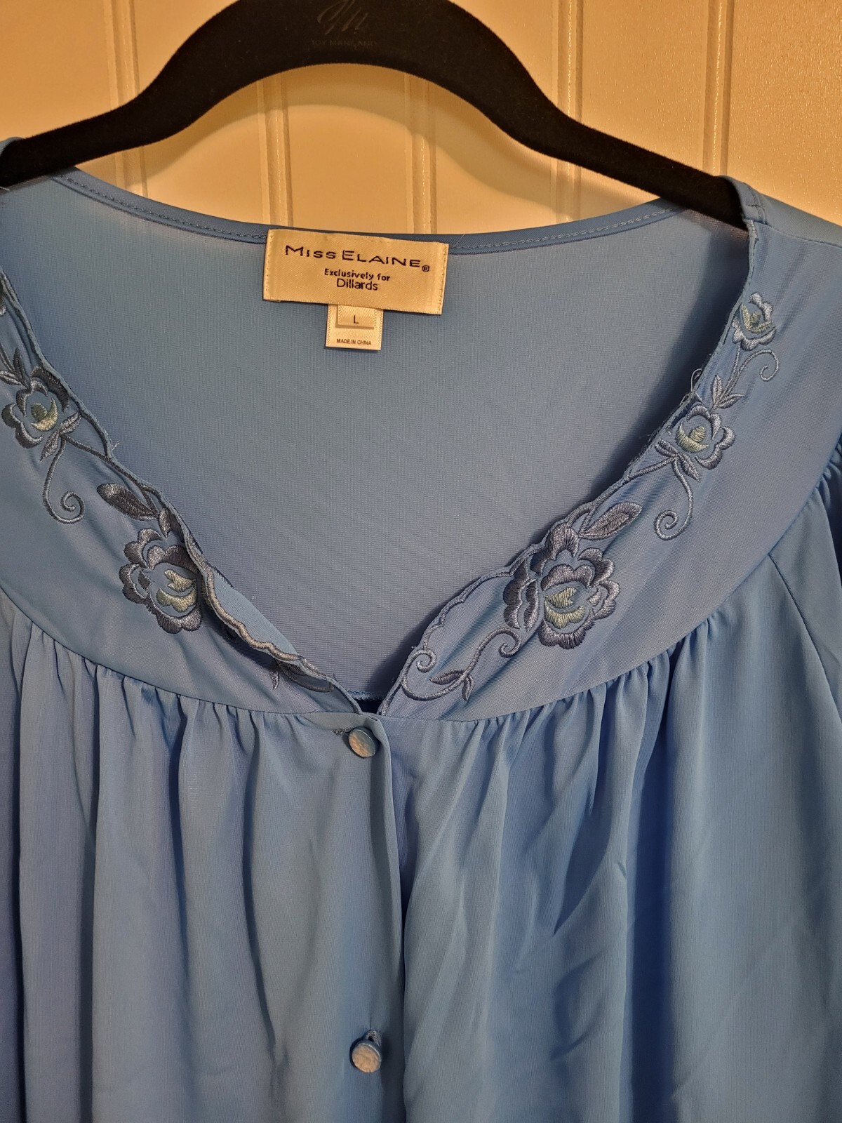Vintage Miss Elaine exclusively for Dillards Nightgown robe Size Medium