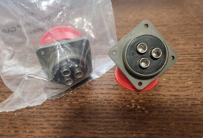 Amphenol Industrial MS3102R22-2P Connector MIL-DTL-5015 series - Unopened / New