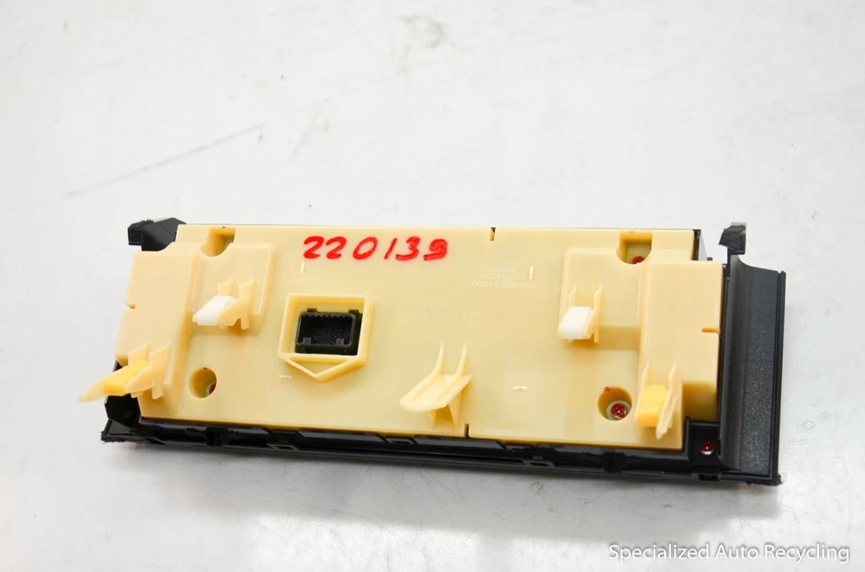 Lexus RC350 2015 control de clima térmico temperatura CA Foto 4 de 4