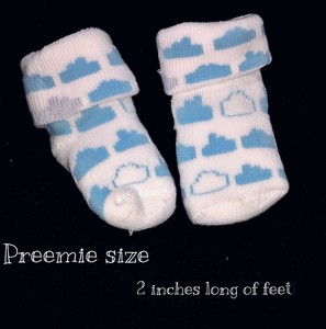 preemie boy socks