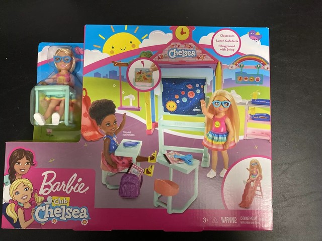 barbie school playset