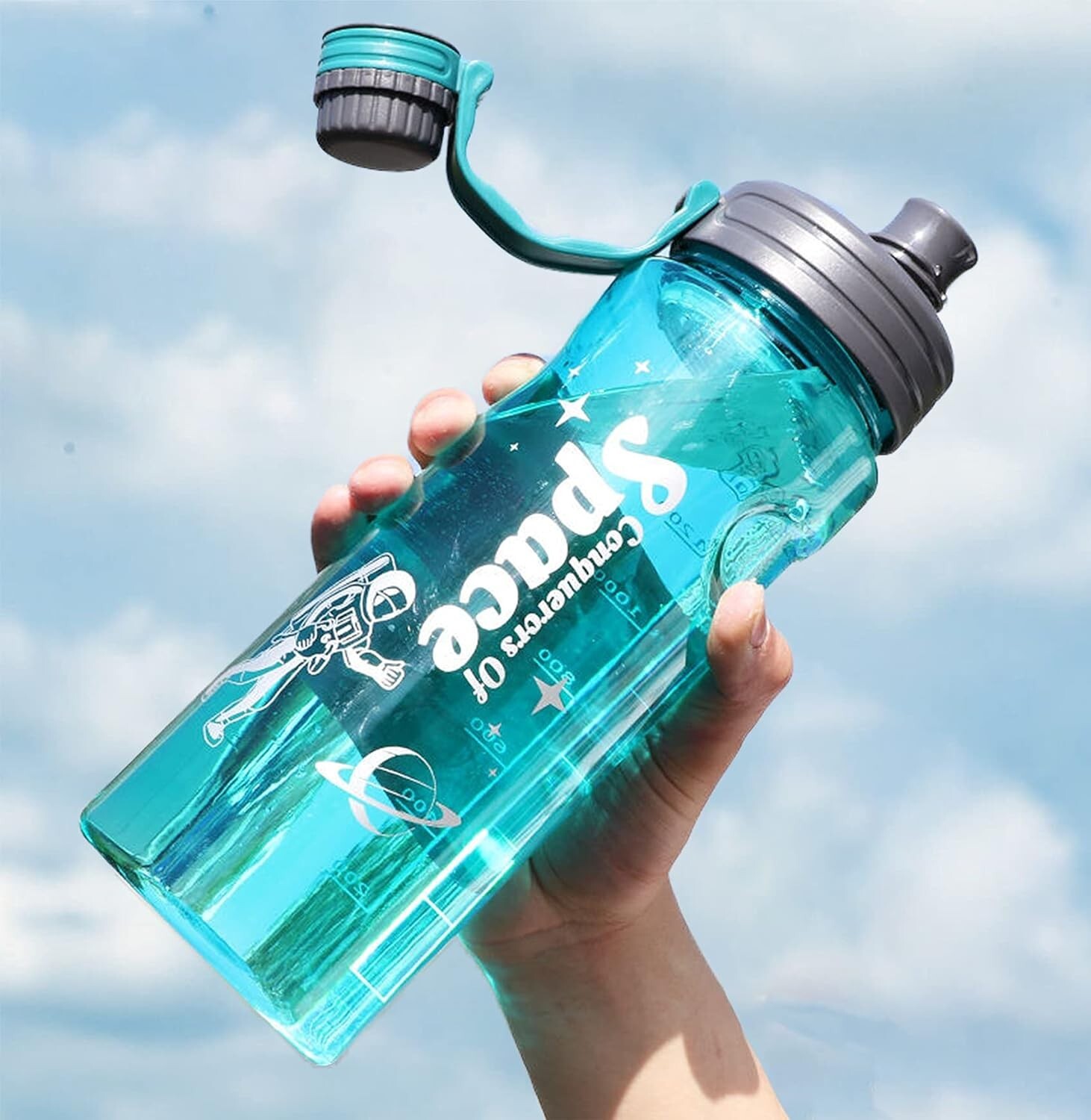 Bouteille de sport NC hydratation 1.5L gourde étanche pour le cyclisme