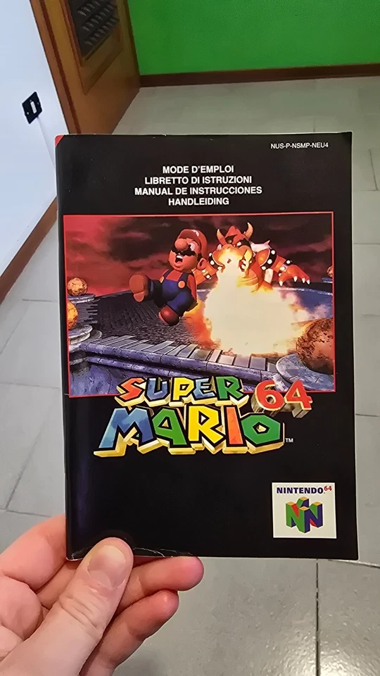 Super Mario 64 - Nintendo 64 Pal ITA N64 - Manuale Incluso Senza Scatola - Immagine 3 di 4